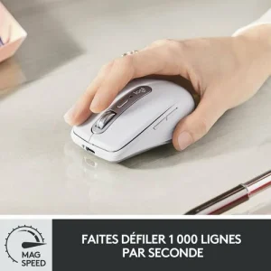 site soldes Sortie 🤩 Logitech MX Anywhere 3 Gris Clair 😍 17