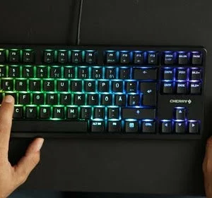 vente luxe pas cher Budget 🥰 Cherry G80-3000N RGB TKL Noir ❤️ 25