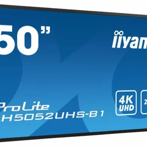 excellents soldes Meilleure vente 🧨 Iiyama LH5052UHS-B1 – 50 VA/4K/8ms/VGA/DVI/HDMI/LAN 🧨 8