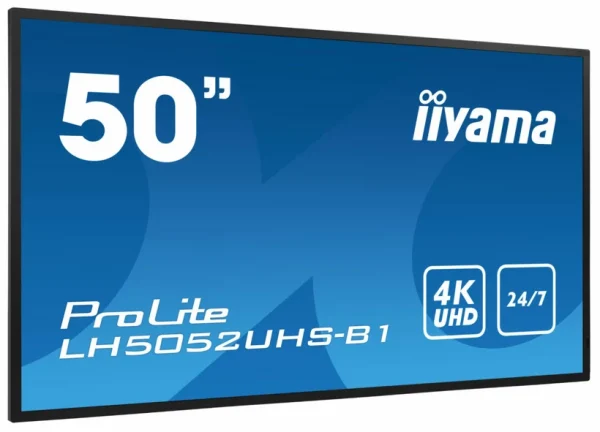 excellents soldes Meilleure vente 🧨 Iiyama LH5052UHS-B1 – 50 VA/4K/8ms/VGA/DVI/HDMI/LAN 🧨 3