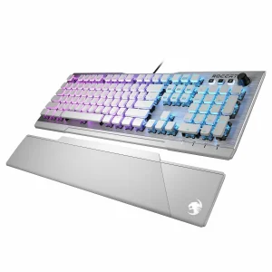 Promo 😀 Roccat VULCAN 122 AIMO Blanc – Meca/RGB/Switch TITAN 👏 excellent qulity 12