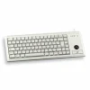 Prestation Et Rapide Promo ✔️ Cherry G84-4400 TRACKBALL KEYBOARD Clavier Filaire Miniature, Trackball, USB, Gris Clair, AZERTY – FR 👏 17