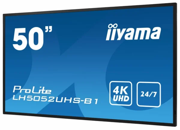 excellents soldes Meilleure vente 🧨 Iiyama LH5052UHS-B1 – 50 VA/4K/8ms/VGA/DVI/HDMI/LAN 🧨 4